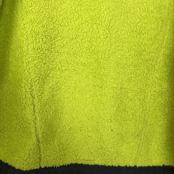 L.L Bean Boys Full Zip Fleece Sweater Gray Green Size Medium - Picture 4 of 6